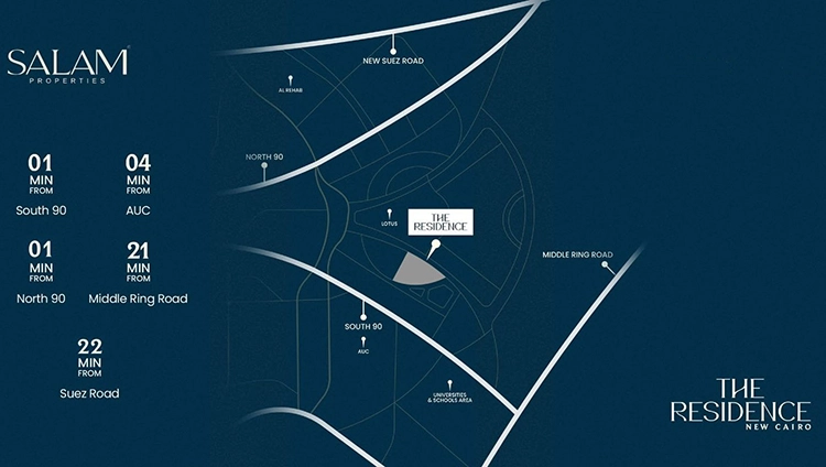 كمبوند سيتى ريزيدنس التجمع الخامس - Lavista City Residence 3 كمبوند سيتى ريزيدنس التجمع الخامس
