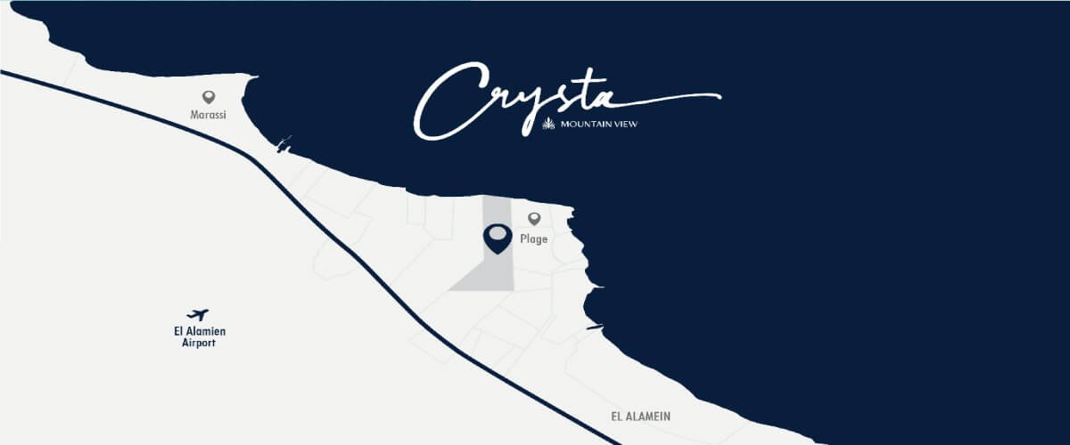قرية كريستا الساحل الشمالي – 2026 Village Crysta North Coast