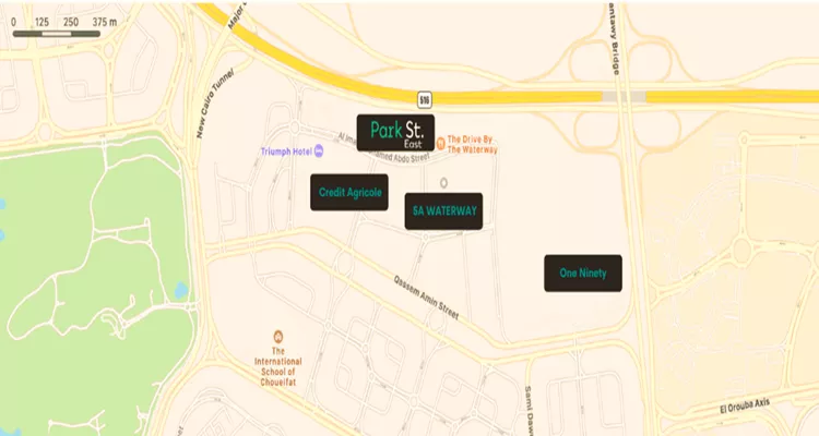 مول بارك ستريت ايست الشيخ زايد – Mall Park St Sheikh Zayed
