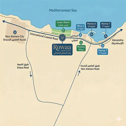 قرية رواء الساحل الشمالي – 2026 Rowaa North Coast