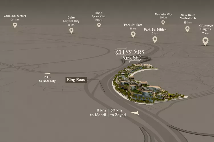 Citystars Park St New Cairo by Sky Innovo – 2026