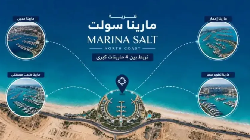 سولت مارينا الساحل الشمالي | Salt Marina North Coast 2026