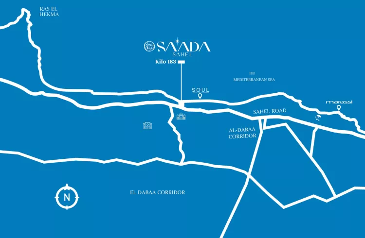 Saada North Coast | Prices, Location & Payment Plans 2026 1 Saada North Coast Location