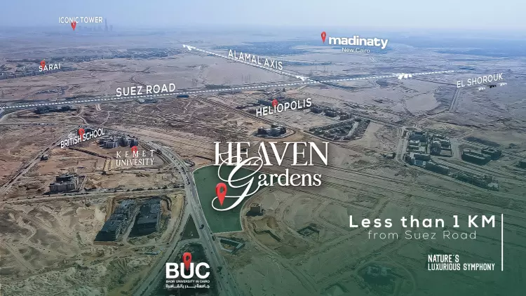 Heaven Gardens New Cairo – by Eagle Group 2026