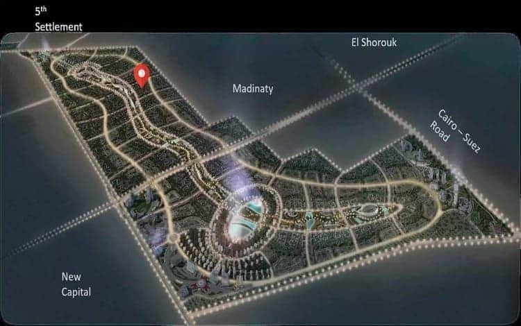 كمبوند بيتا جرينز مدينة المستقبل –  Beta Greens Mostakbal City