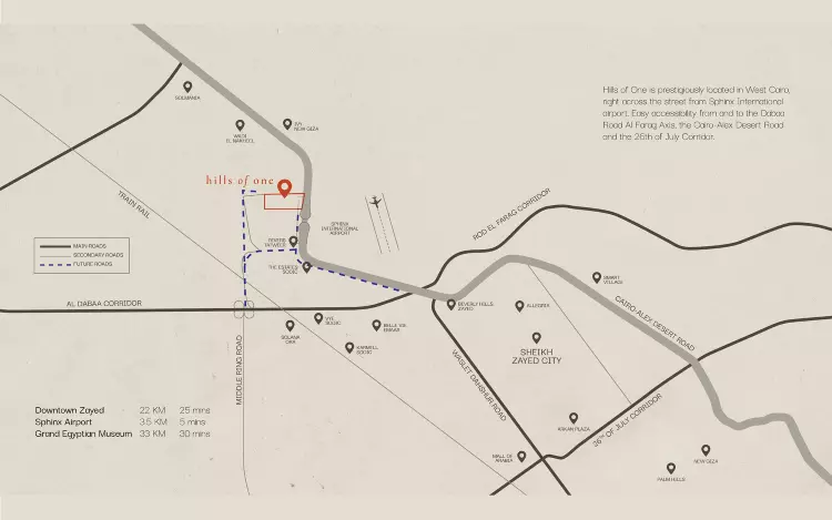 كمبوند هيلز أوف وان زايد الجديدة – Hills of one Compound 2026