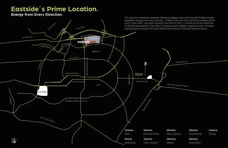 مول ايست سايد التجمع الخامس – Eastside Mall